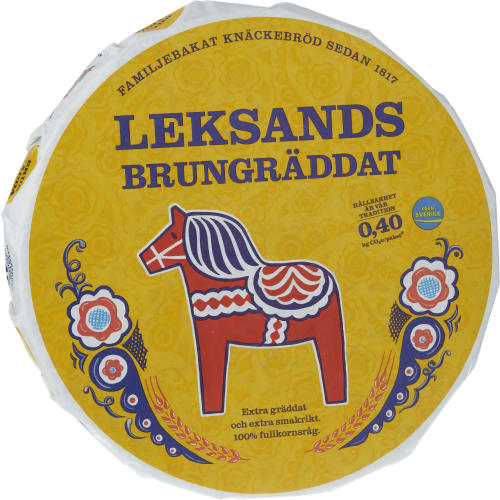 Knäckebröd Brungräddat
