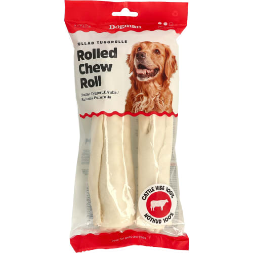 Rolled Chew Rullade Tuggpinnar Hundgodis 2-pack