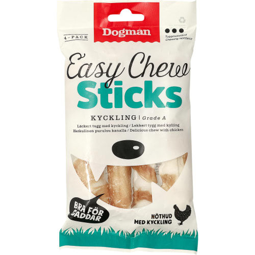 Easy Chew Stick Kyckling Hundgodis 4-pack