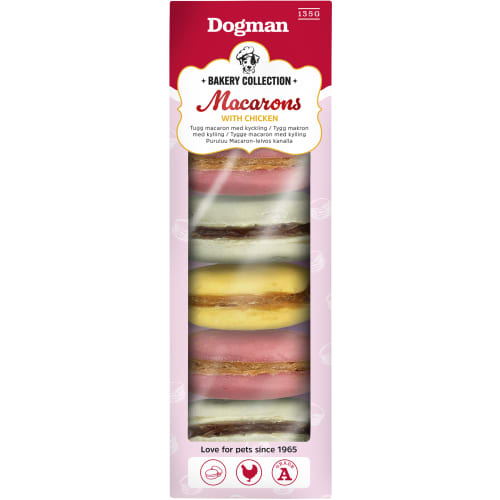 Macarons Kyckling Hundgodis