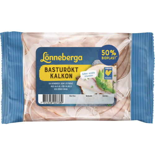 Kalkon Basturökt Skivad