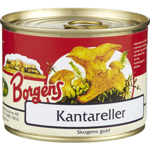 Kantareller i Vatten