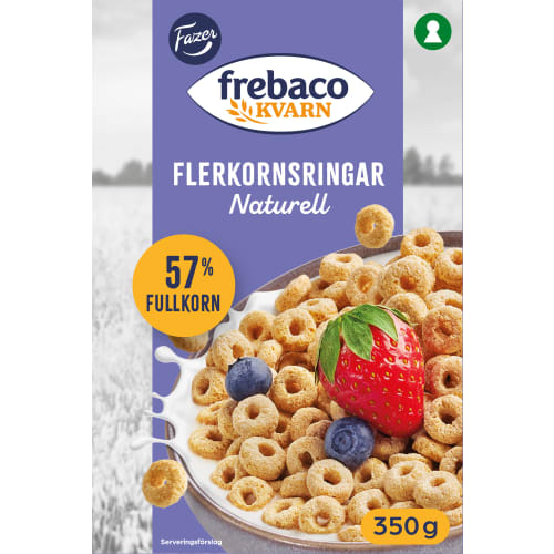 Naturell Flerkornsringa Flingor
