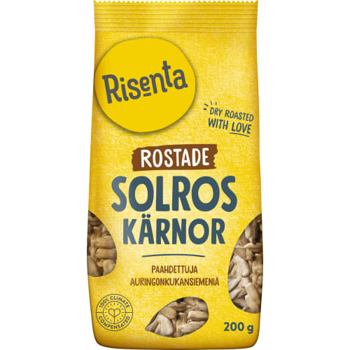 Solroskärnor Rostade