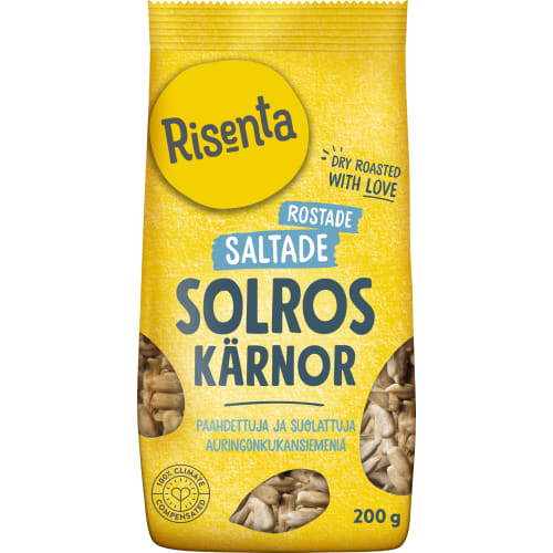 Solroskärnor Rostade Saltade