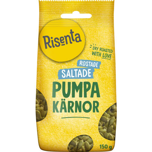 Pumpakärnor Rostade Saltade