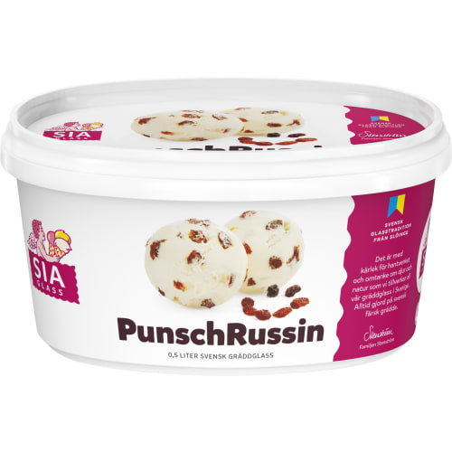 Punsch Russin Gräddglass