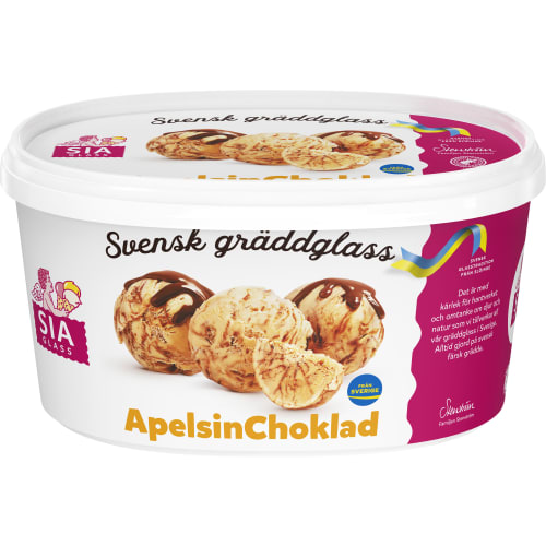 Apelsinchoklad Gräddglass