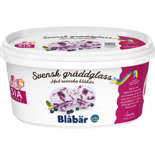 Blåbär Glass