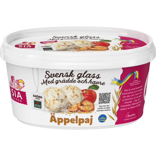 Äppelpaj Glass