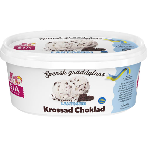 Choklad Krossad Laktosfri Glass