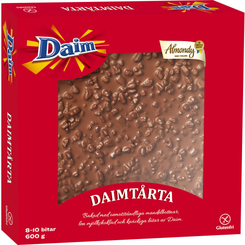 Daimtårta Glutenfri 8-10bitar