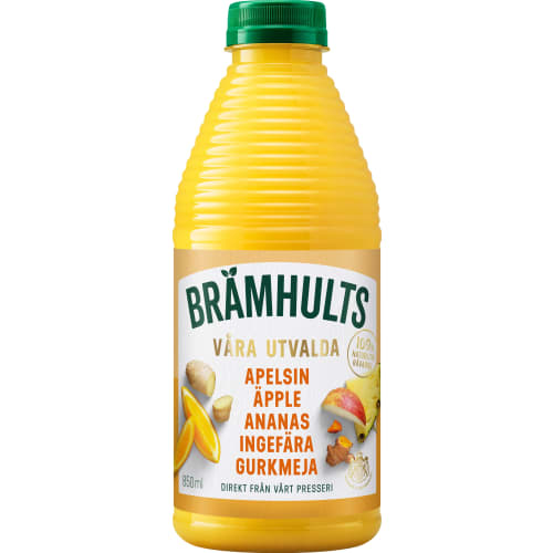Apelsin Äpple Ananas Ingefära Juice