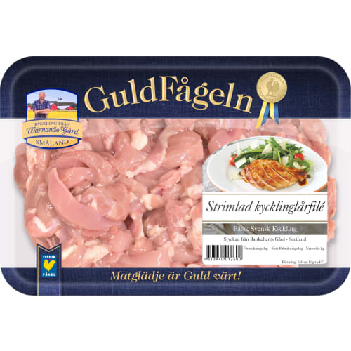 Lårfilé Strimlad Kycklinglårfilé