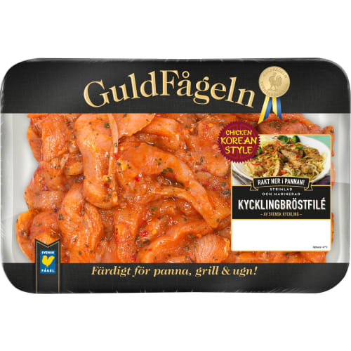 Kycklingbröst Strimlat Marinerat Korean