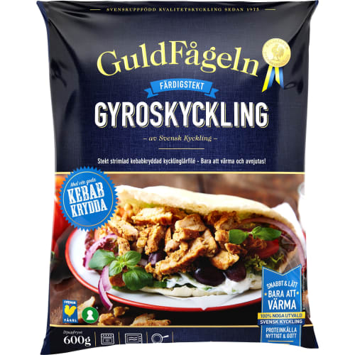 Kycklinggyros Fryst