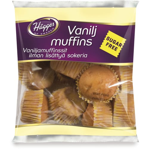 Vaniljmuffins Sockerfri