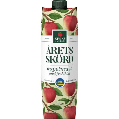 Äppelmust med Fruktkött Färskpressad