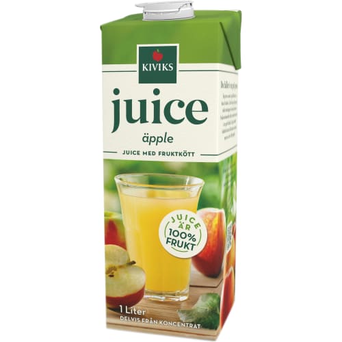 Äppeljuice med Fruktkött