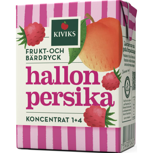 Hallon Persika Frukt & Bär Dryck Koncentrat