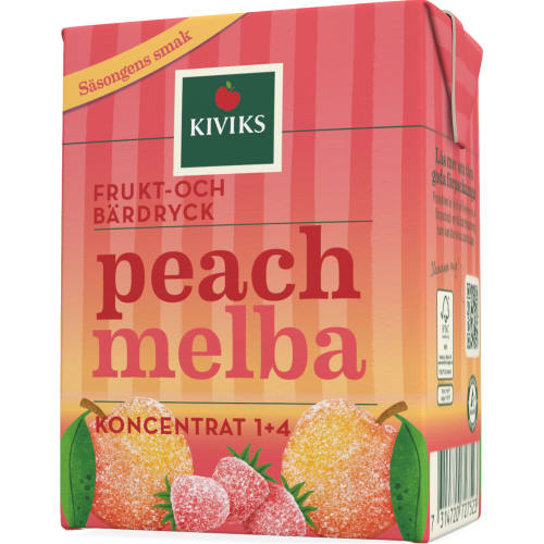 Peach Melba Frukt & Bärdryck Koncentrat