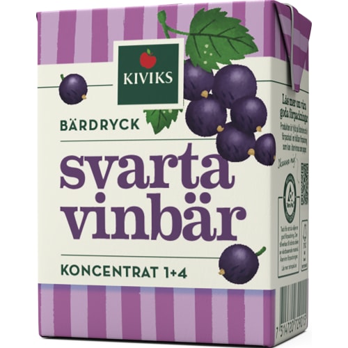 Svarta Vinbär Bärdryck Koncentrat