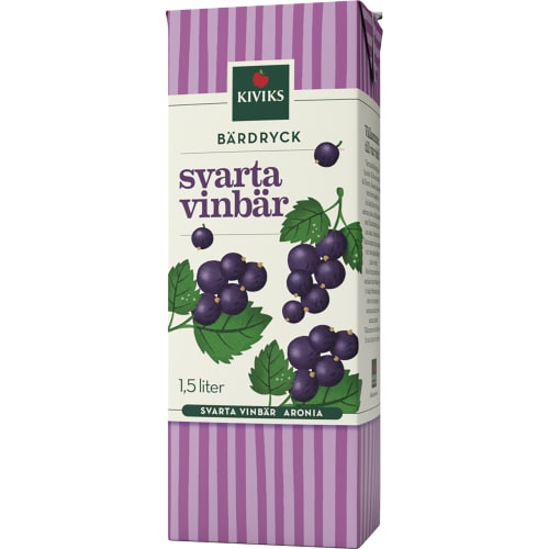 Svart Vinbär Bärdryck Bärdryck