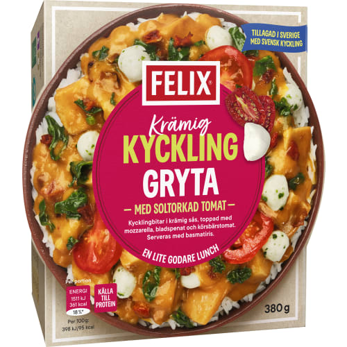 Kyckinggryta Soltorkad Tomat Fryst/1port