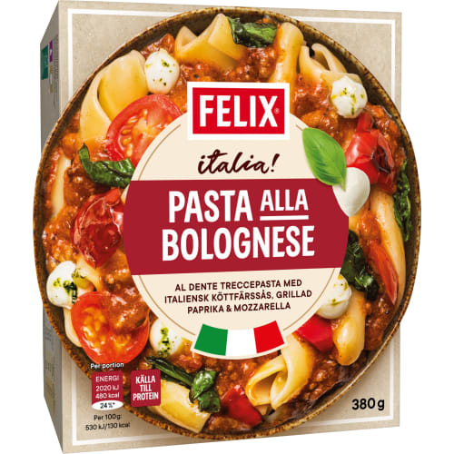 Felix Pasta Alla Bolognese Fryst/1 Port