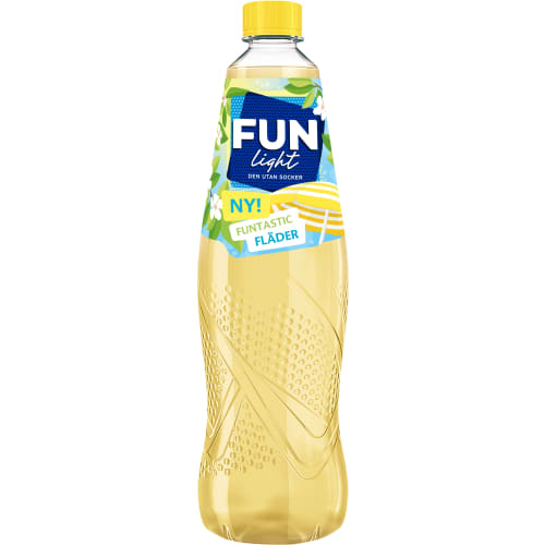 Funtast Fläder Sockerfri Blanddryck Pet