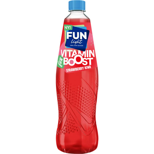 Strawbe Kiwi Vitamin Boost Blanddryck Pet
