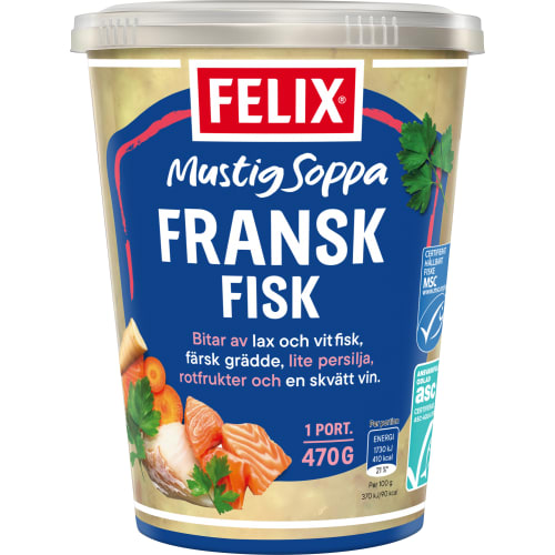 Fisksoppa Fransk