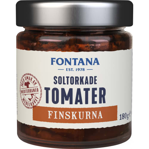 Soltorkade Tomater Finskurna