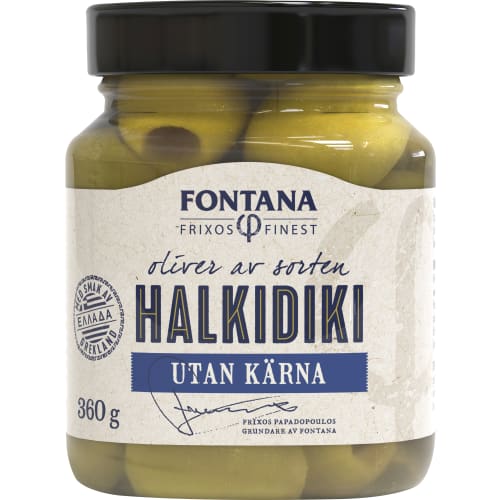 Halkidiki Oliver Utan Kärnor