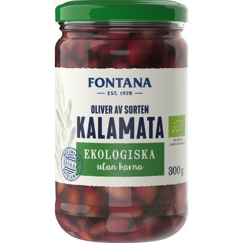 Kalamata Oliver Utan Kärnor