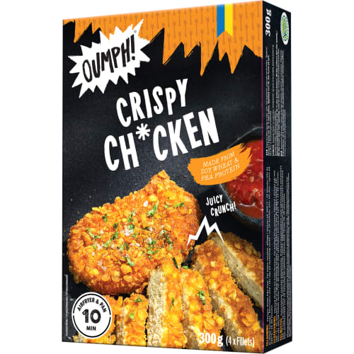 Crispy Chicken Veganska Frysta