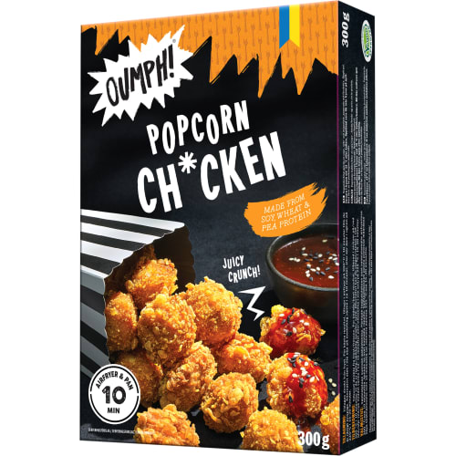 Popcorn Chicke Veganska Frysta
