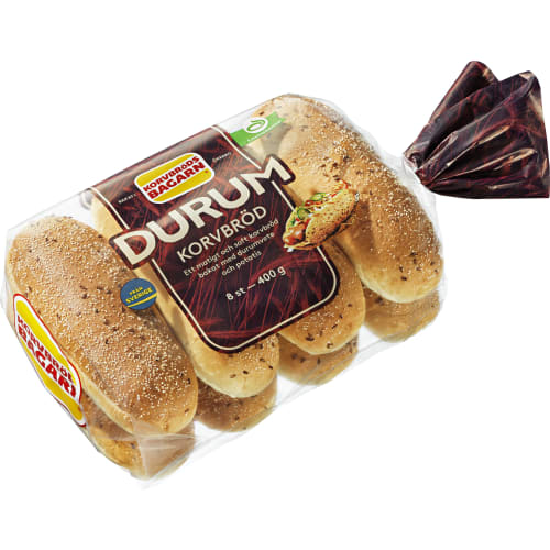 Korvbröd Extra Durum 8-pack