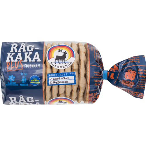 Rågkaka Plus Fullkorn 12-pack
