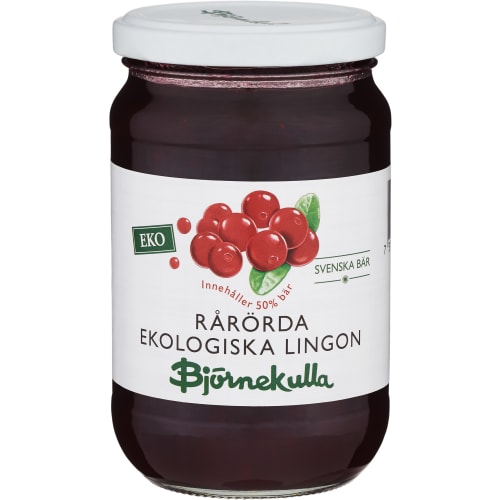Rårörda Lingon Ekologiska