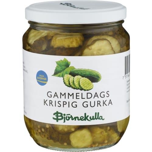 Gammeldags Krispig Gurka