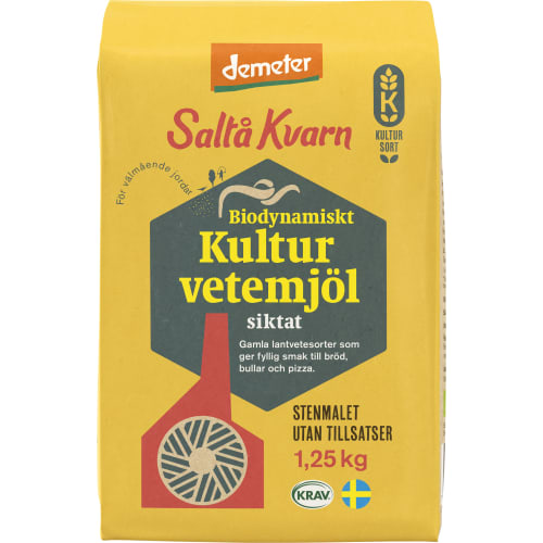 Kulturvetemjöl Siktat Biodynamiskt