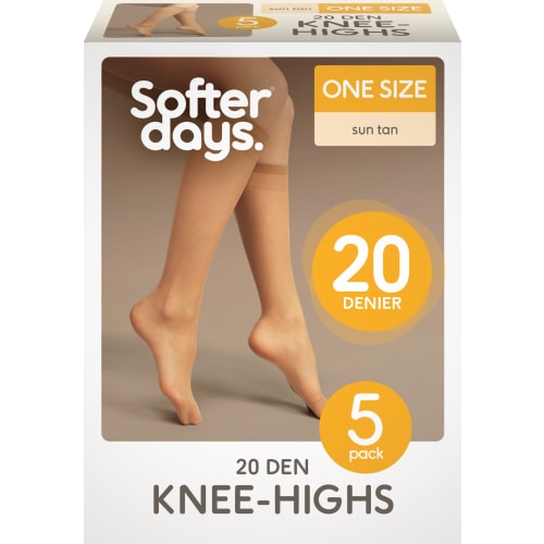 Kneehigh Tan Ladies 20den One Size