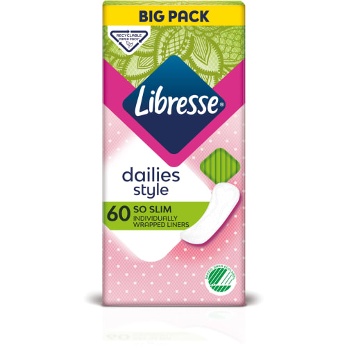 So Slim Liners Dailies Style Trossskydd Bigpack