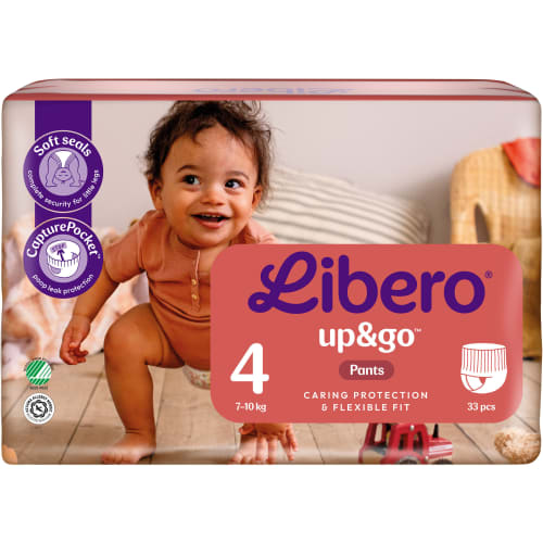 Up&go 4 7-12kg Byxblöjor