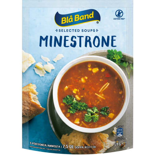 Minestrone Soppa Pulver/3 Port