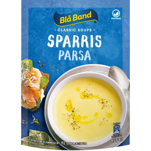Blå Band Sparrissoppa Pulver/4 Port