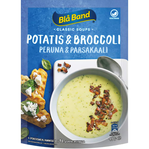 Potatis& Broccolisoppa Pulver/4 Port