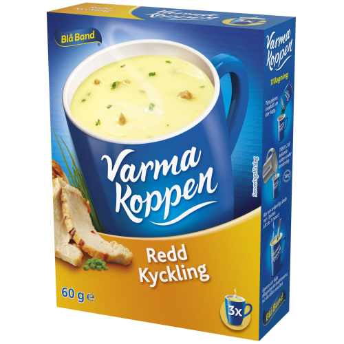 Redd Kyckling Varma Koppen Pulver/3 Port