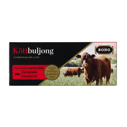Bong Köttbuljong Tärningar